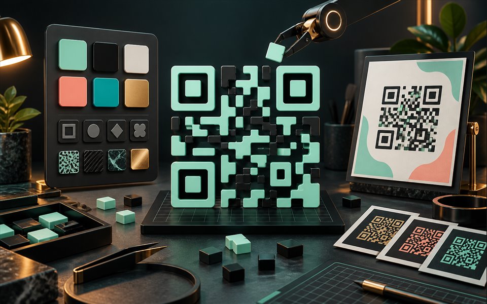 QR Forge preview